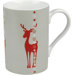 Winter Splendor 10 oz. Reindeer Mug (Set of 4)