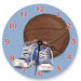 Hoops Round Clock