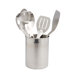 6 Piece Stainless Steel Utensil Set with Crock