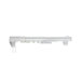 White Traverse Heavy Duty Single  Rod One Way Cord Left