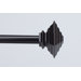 Classic Quad Curtain Rod in Black