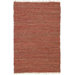 Matador Copper Leather/Hemp Rug