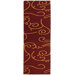 Structure Burgundy Archer Rug