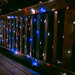 200-LED Solar String Lights with Green Wire