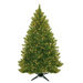Evergreen Fir Prelit Christmas Tree with 450 Clear Lights