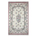 French Country Aubusson Ivory/Rose Floral Rug
