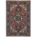 American Home Classic Heriz Rust/Navy Rug