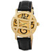 Men's Olympia in Black with Gold Dial