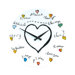 "Loving You" Wall Clock