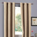 Urban Hotel Chenille with Grommets Panel in Linen