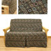 Navajo 5 Piece Full Skirted Futon Cover Set