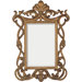Traditional Beveled Mirror in Distressed Antique Gold