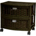 16" Occasional Chest of Drawers in Black