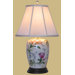 25" Porcelain Lily Ginger Jar Lamp