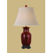 31" Oxblood Lamp
