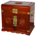 Jewelry Cabinet in Honey Lacquer