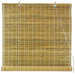 Burnt Bamboo Roll Up Blinds in Natural