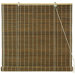 Burnt Bamboo Roll Up Blinds in Olive Green