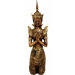 16" Thepenom Thai Angel Statue in Faux Wood Grain
