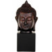 10" Thai Buddha Head Statue in Faux Bronze Patina