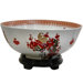 Bowl with Cherry Blossom Design in White