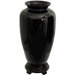 Tung Chi Vase with Blue Floral Design in White