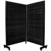 Wooden Shutter Folding Room Divider