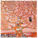Tree of Life - Works of Klimt Canvas Wall Art - 19.75" x 19.75"