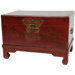 Small Keepsake Trunk in Red Lacquer
