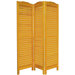 72" Classic Venetian Room Divider in Honey