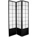 Zen Asian Room Divider in Black