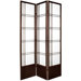 6.5 Feet Tall Double Cross Shoji Screen in Walnut