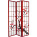 Flower Blossom Room Divider in Rosewood