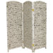 Recycled Newspaper 3 Panel Room Divider