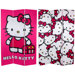 Tall Double Sided Hello Kitty Pink Canvas Room Divider