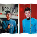 Star Trek Spock and McCoy Canvas Room Divider