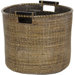 Rattan Round Storage Bin