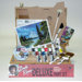 BOB ROSS DELUXE WOOD BOX SET     WITH 1 HOUR DVD