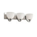 North Bay Three Light Bath Bar in Satin Nickel
