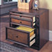 DaVinci 32" File Base in Dark Chestnut