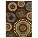 Adana Brown Kaleidoscopic Rug