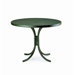 36'' Round Perforated Top Dining Height Table