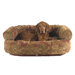 Double Donut Dog Bed