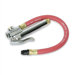 Straight-on Tapered Chuck Inflator w/ 12 in. Hose, Brass Indicator Bar, 10-90 PSI		