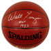 Walt Frazier Autographed Basketball with "HOF 1987" Inscription