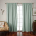 Single Panel Blackout Drapery in Woodstock Jade