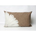 Antique Medallion Rectangle Indoor/Outdoor Pillow in Taupe