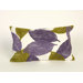 Mystic Leaf Rectangle Indoor/Outdoor Pillow in Purple