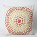 Ombre Threads Square Indoor/Outdoor Pillow in Warm