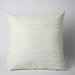 Shibori Square Pillow in Ivory